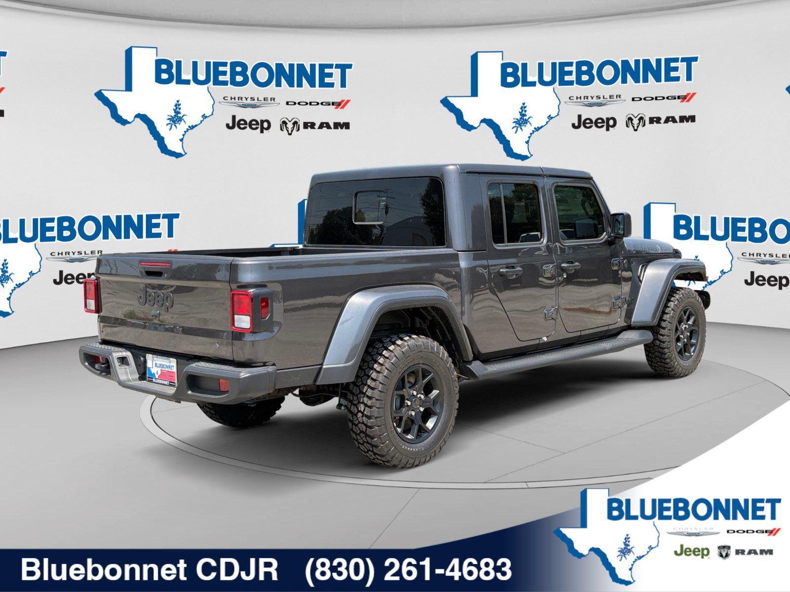 New 2026 Granite Crystal Metallic Clear-Coat Exterior Paint Jeep Texas Trail image 5