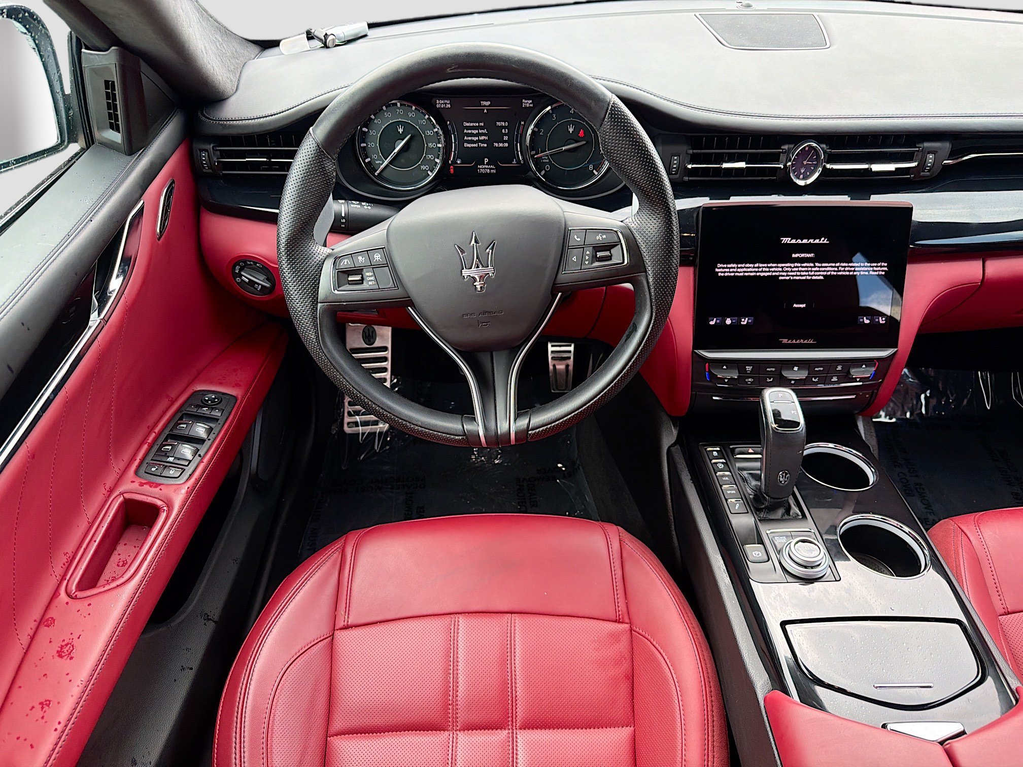 Used 2023 Nero Ribelle Mica Maserati Modena image 16