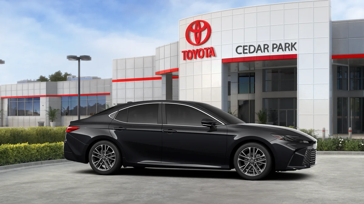 New 2026 Midnight Black Metallic Toyota XLE image 13