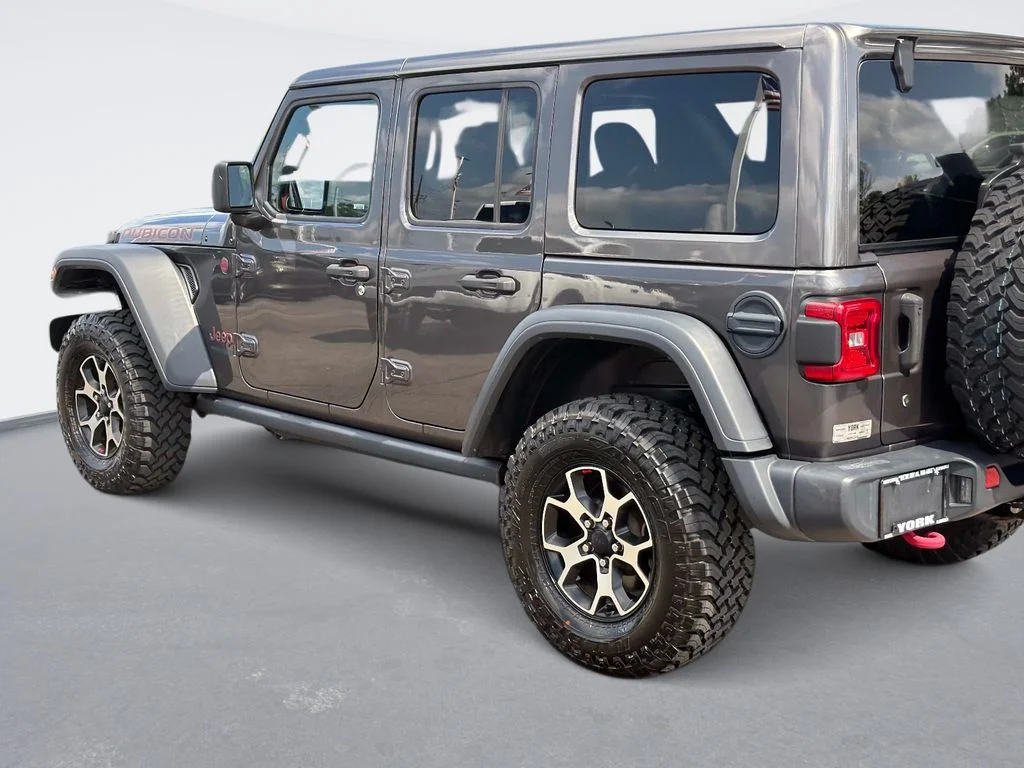 Used 2020 Gray Jeep Unlimited Rubicon image 7