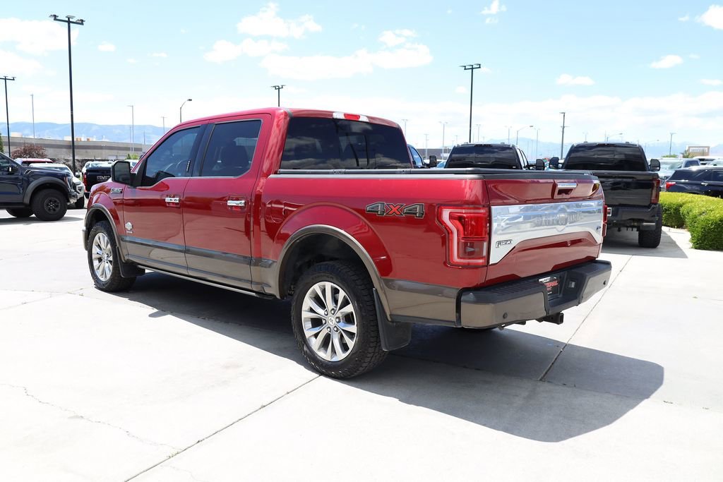 Used 2017 Ruby Red Metallic Tinted Clearcoat Ford King Ranch image 4
