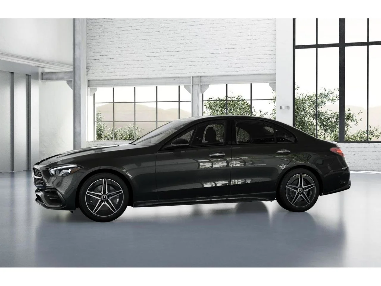 New 2026 Graphite Grey Metallic Mercedes-Benz C 300 image 36