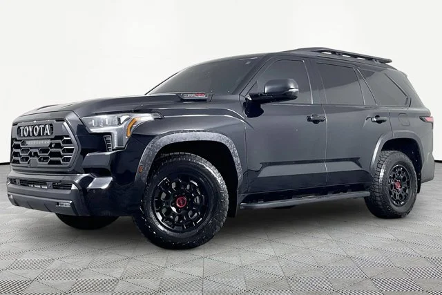 Used 2025 Black Toyota TRD Pro image 1