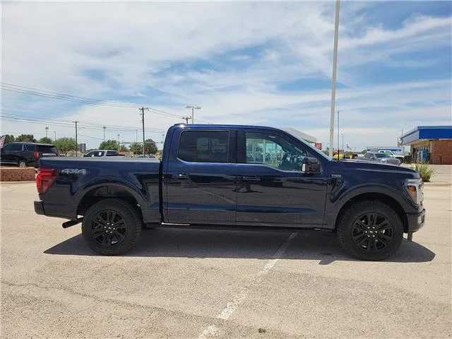 Used 2024 Antimatter Blue Metallic Ford Platinum 4x4 SuperCrew Cab 5.5 ft. box 145 in. WB image 5