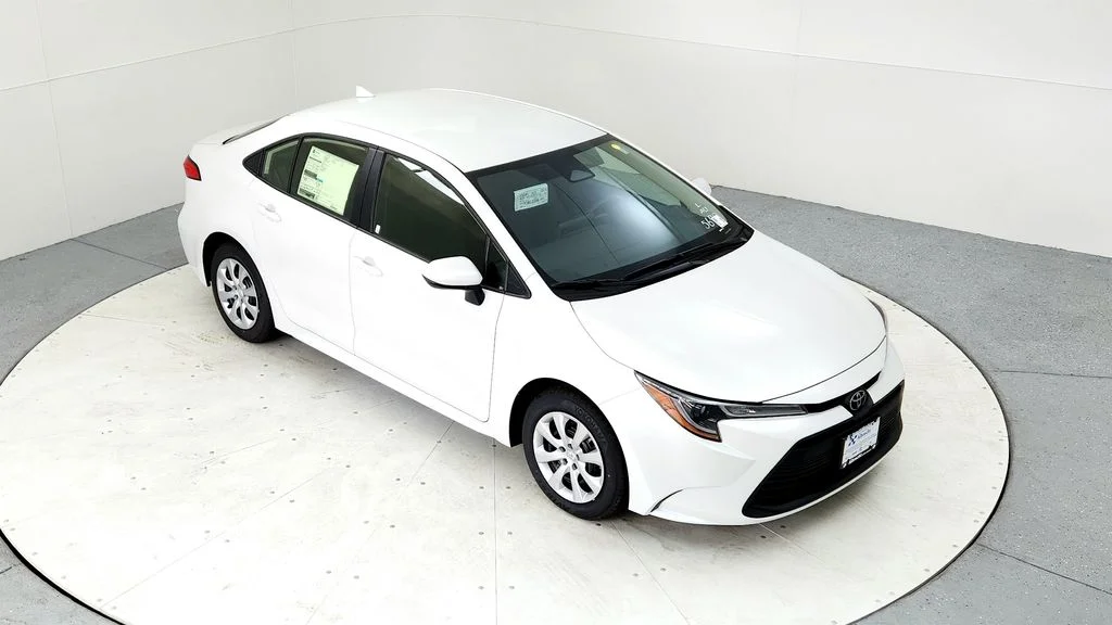 Certified Used 2023 Beige Toyota LE image 13