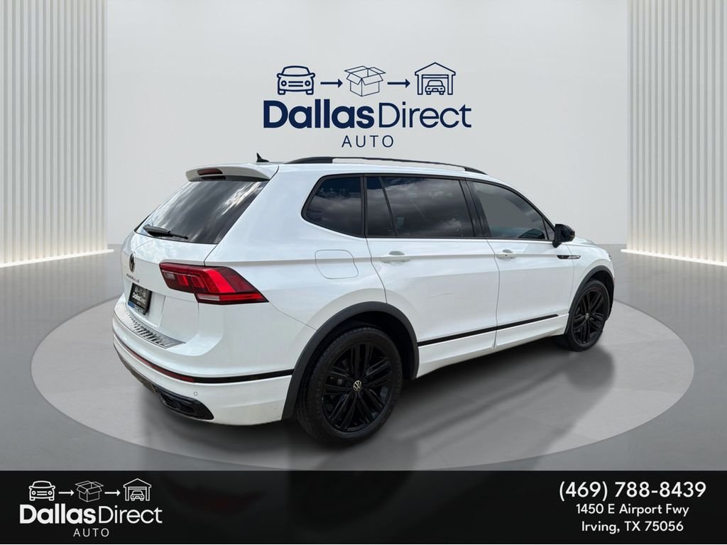 Used 2022 Oryx White Pearl Volkswagen SE R-Line Black image 6