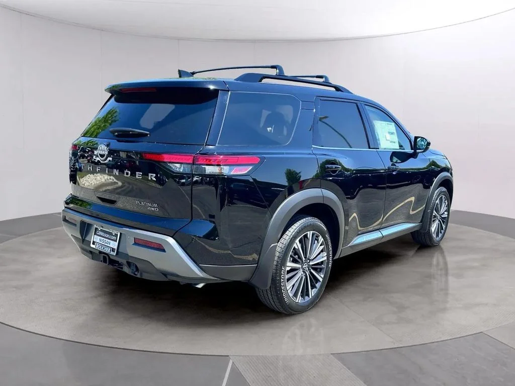 New 2026 Super Black Nissan Platinum image 3