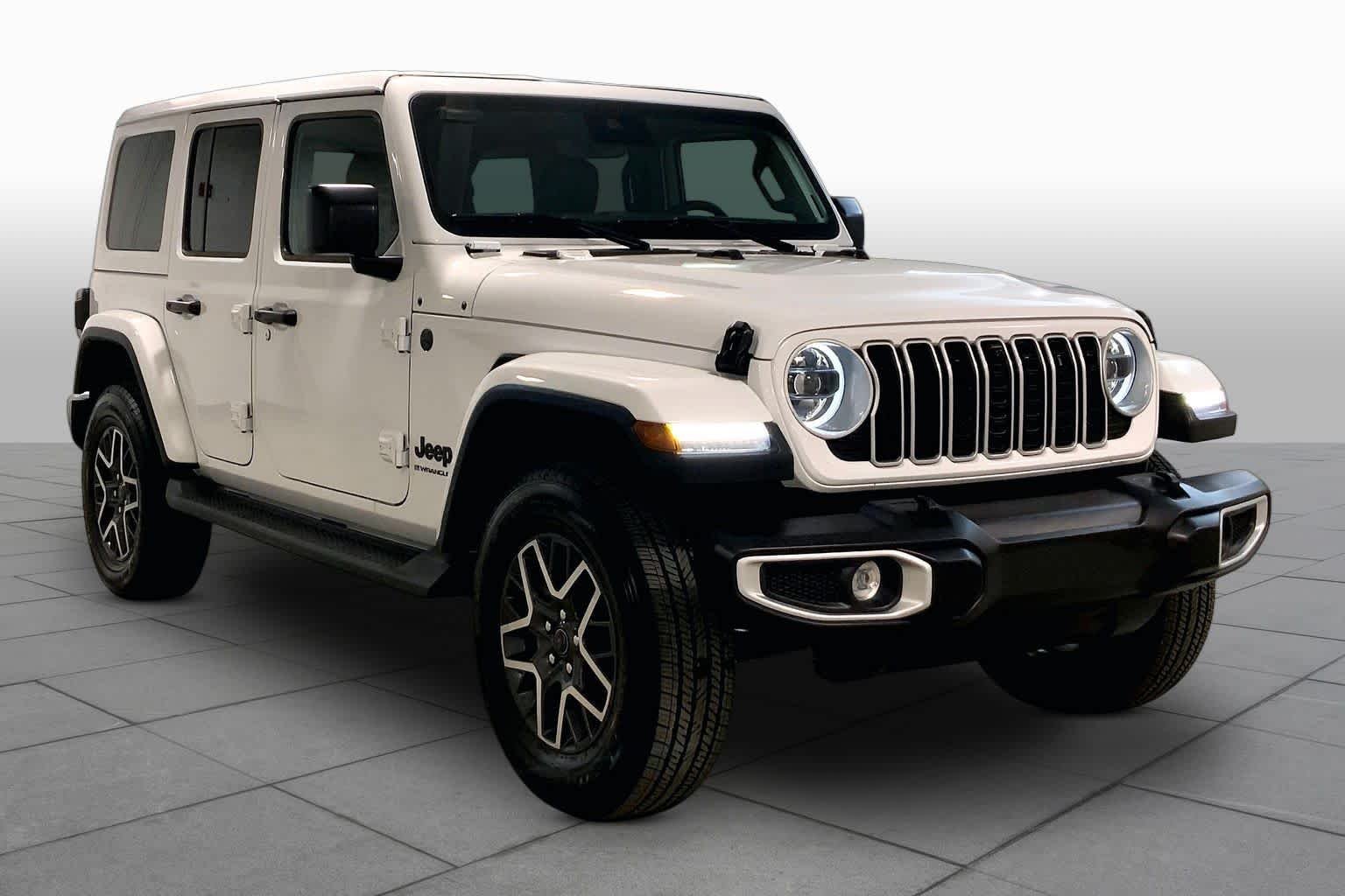Used 2025 Jeep Wrangler 4-Door Sahara with VIN 1C4PJXEG7SW567994 for sale in Kansas City