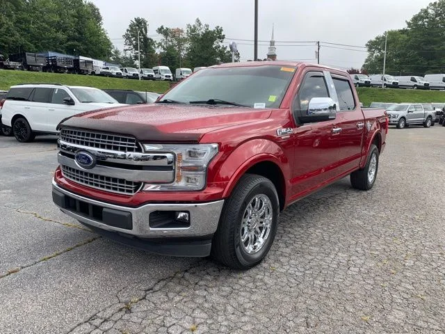 Used 2019 Ruby Red Metallic Tinted Clearcoat Ford Lariat image 4