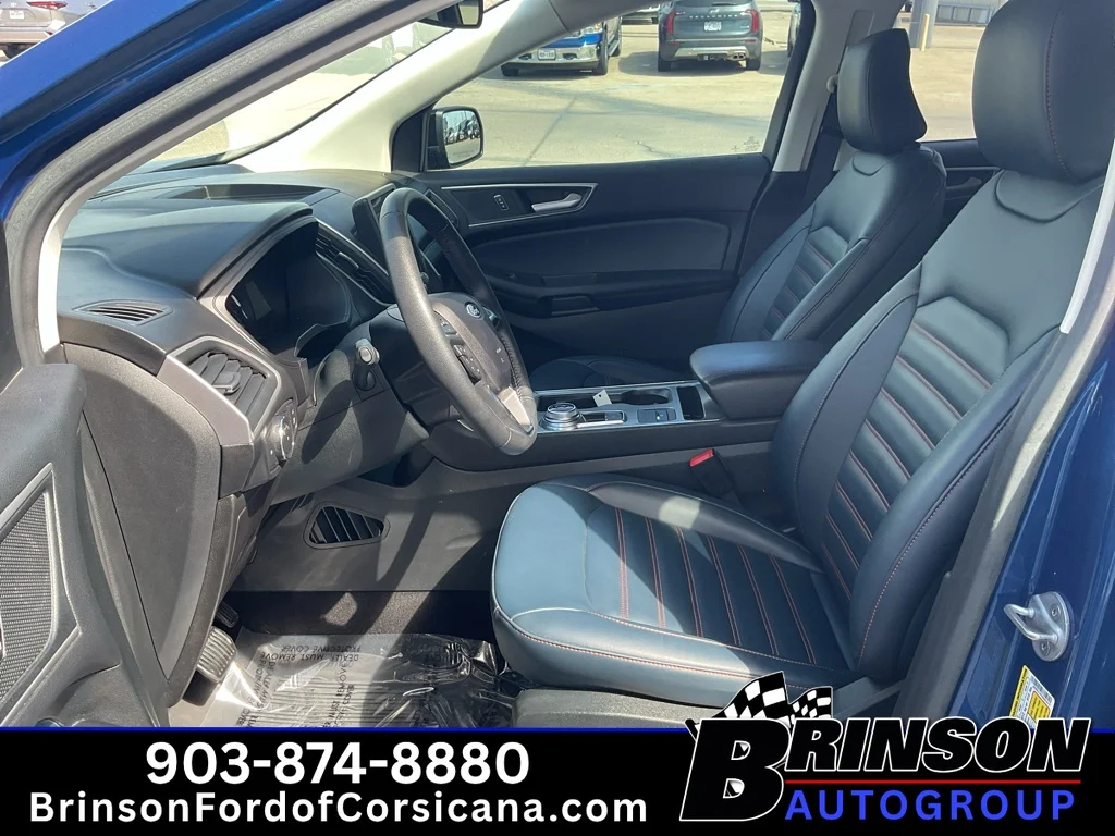Used 2022 Atlas Blue Metallic Ford SEL image 26