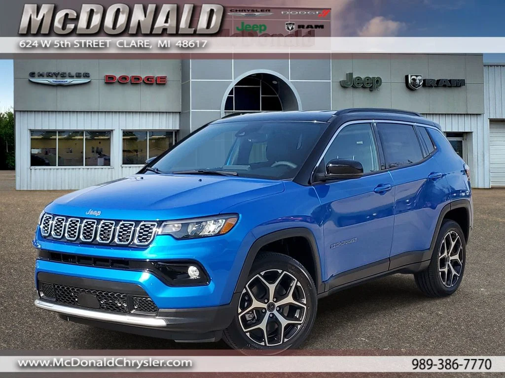 New 2026 Hydro Blue Pearlcoat Jeep Limited image 1