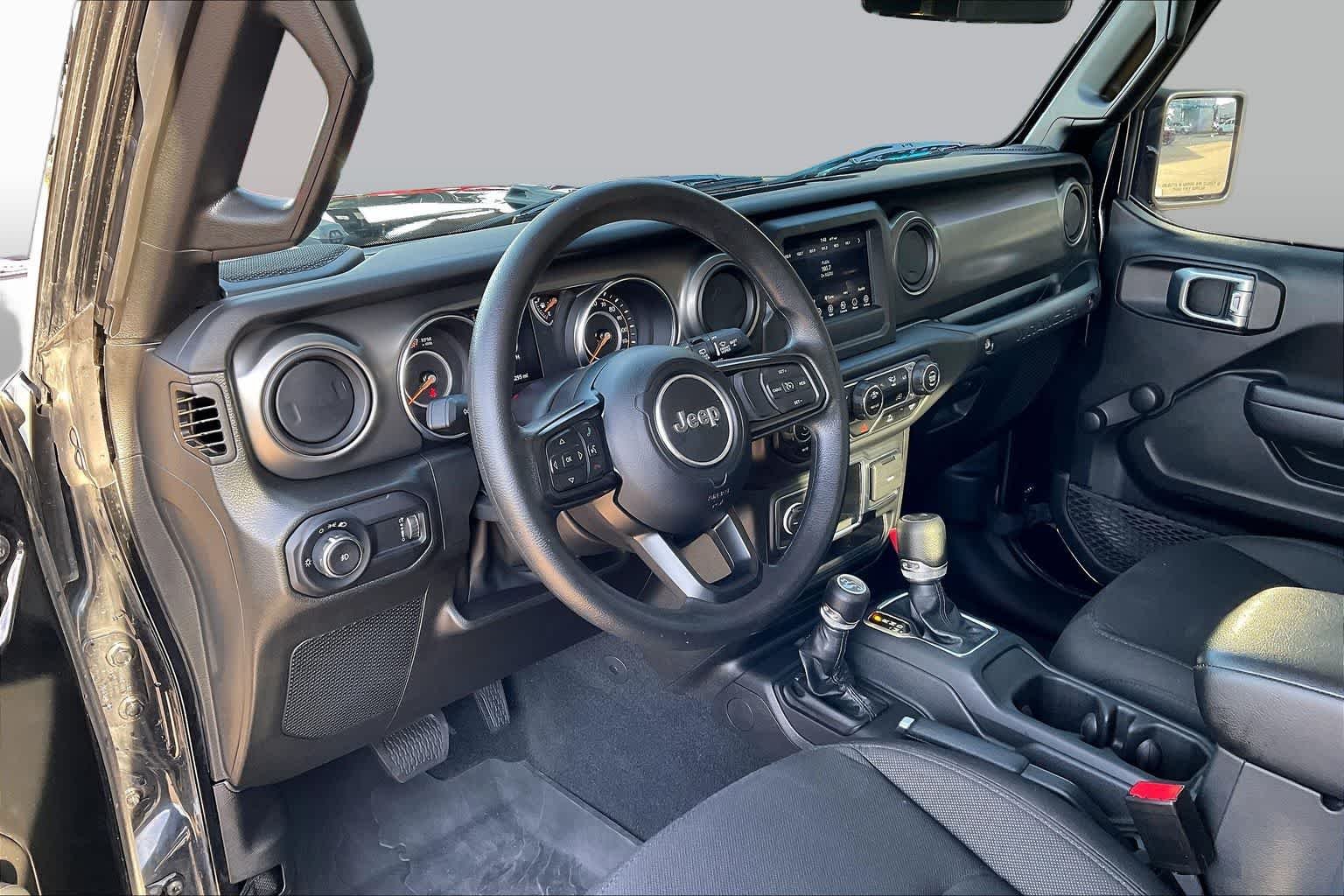 Used 2023 Black Clearcoat Jeep Sport image 16