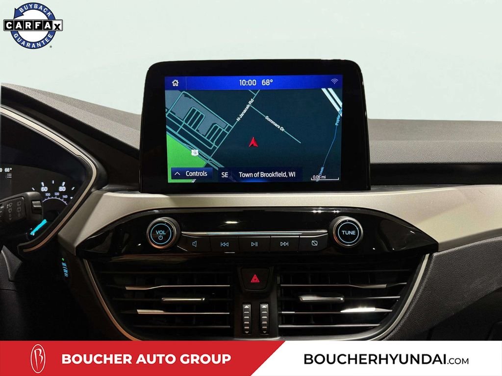 Used 2020 White Metallic Ford SEL image 13