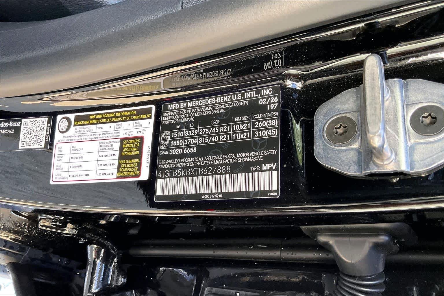 New 2026 Obsidian Black Metallic Mercedes-Benz GLE 450 image 12