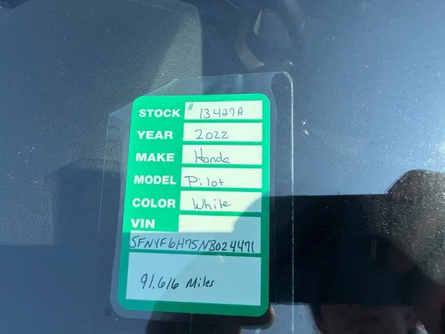 Used 2022 White Honda Black Edition image 17