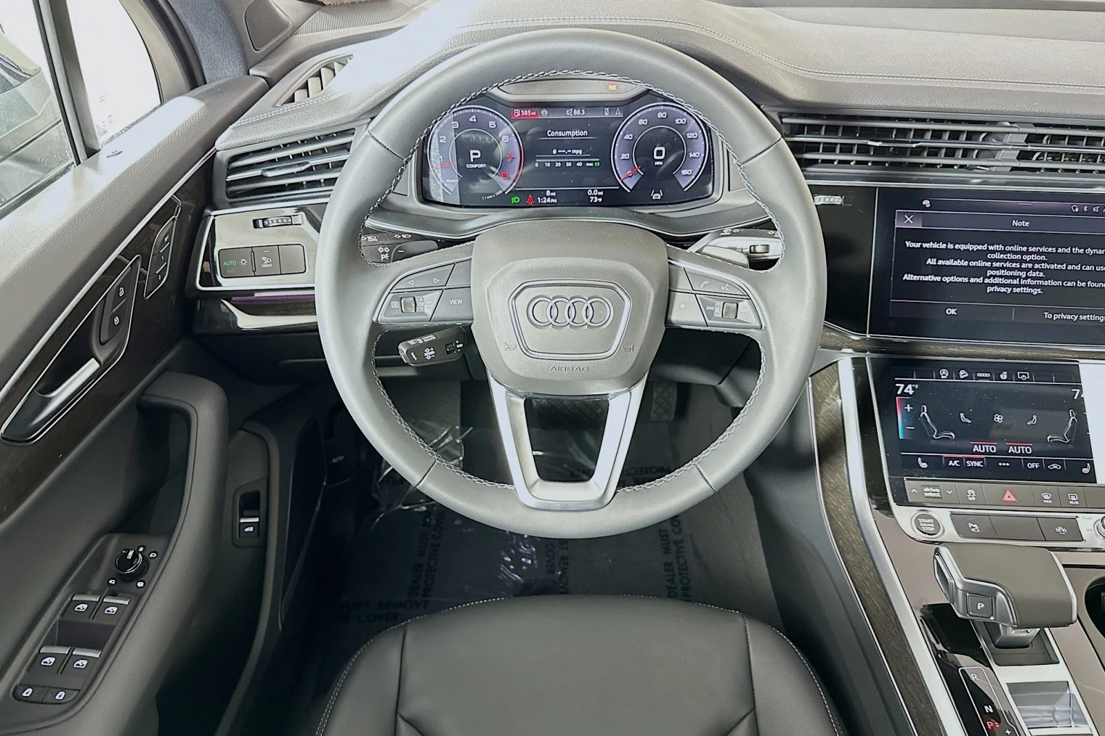 New 2026 Mythos Black Metallic Audi Premium image 5