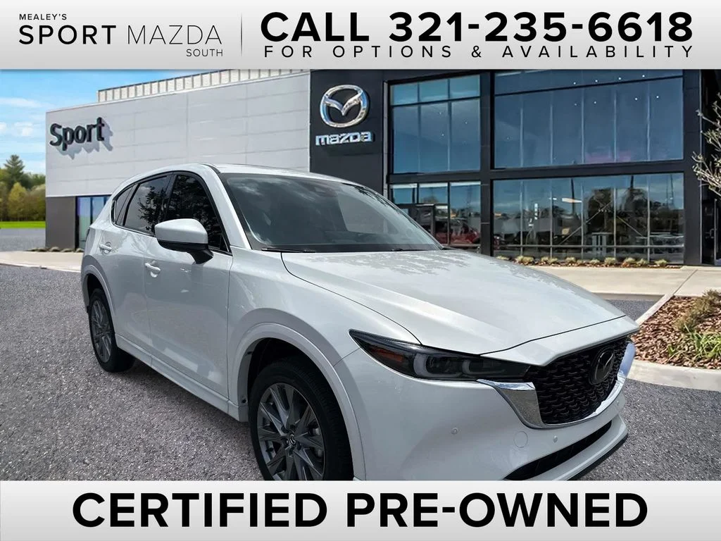 Certified Used 2025 White Mazda 2.5 S Premium Plus Package image 1