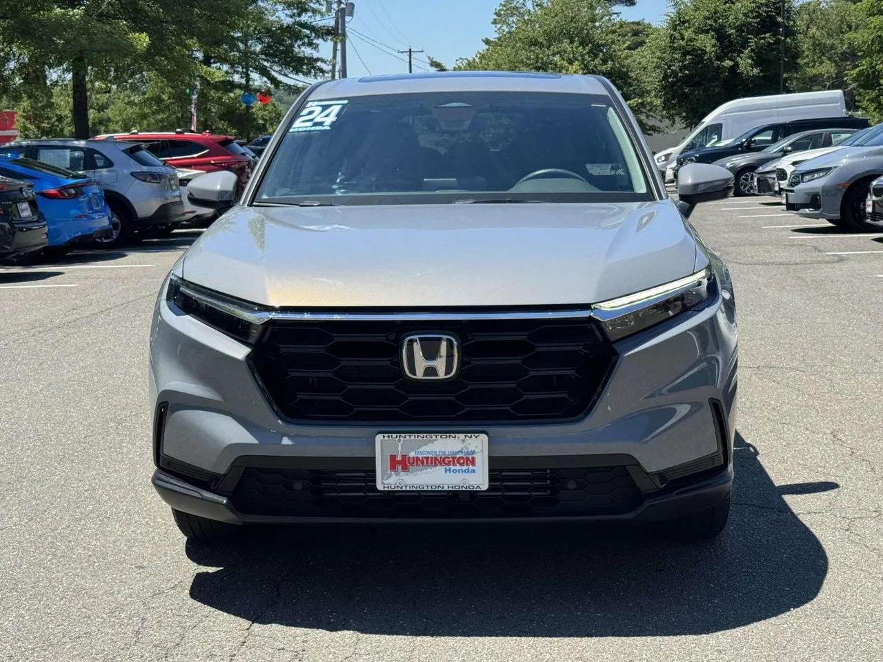 Certified Used 2024 Urban Gray Pearl Honda EX-L AWD image 2
