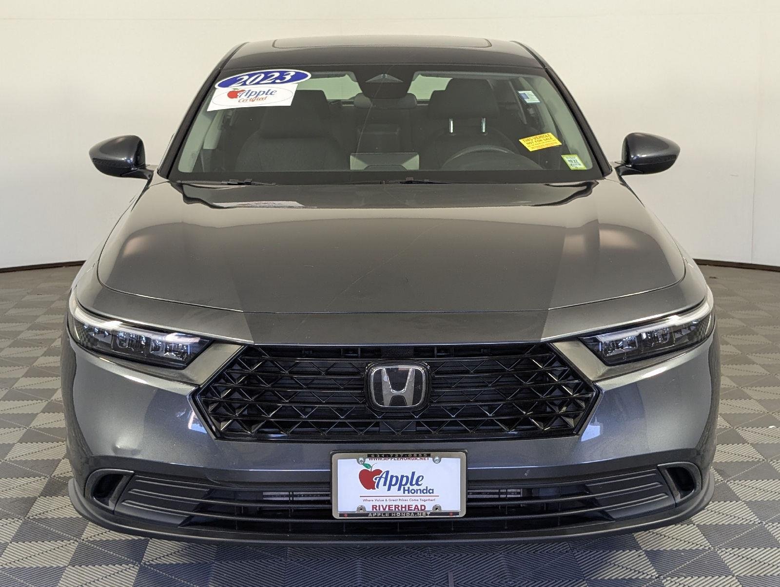 Used 2023 Crystal Black Pearl Honda EX w/o BSI image 2