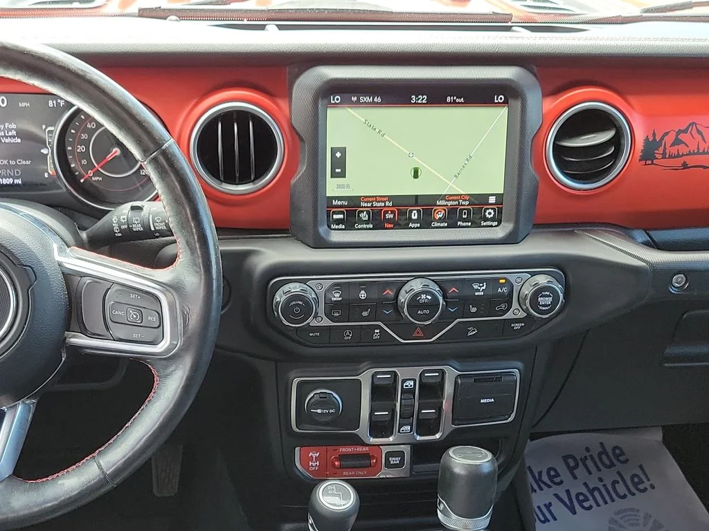 Used 2020 Red Jeep Unlimited Rubicon image 21