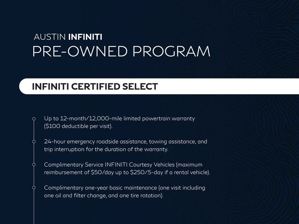 Certified Used 2021 Blue INFINITI Premium Select image 6