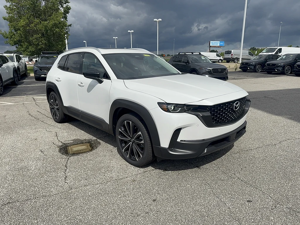 New 2026 Wind Chill Pearl Mazda 2.5 S Premium AWD image 3