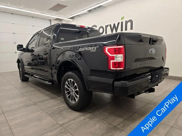 Used 2020 Agate Black Metallic Ford XLT image 3