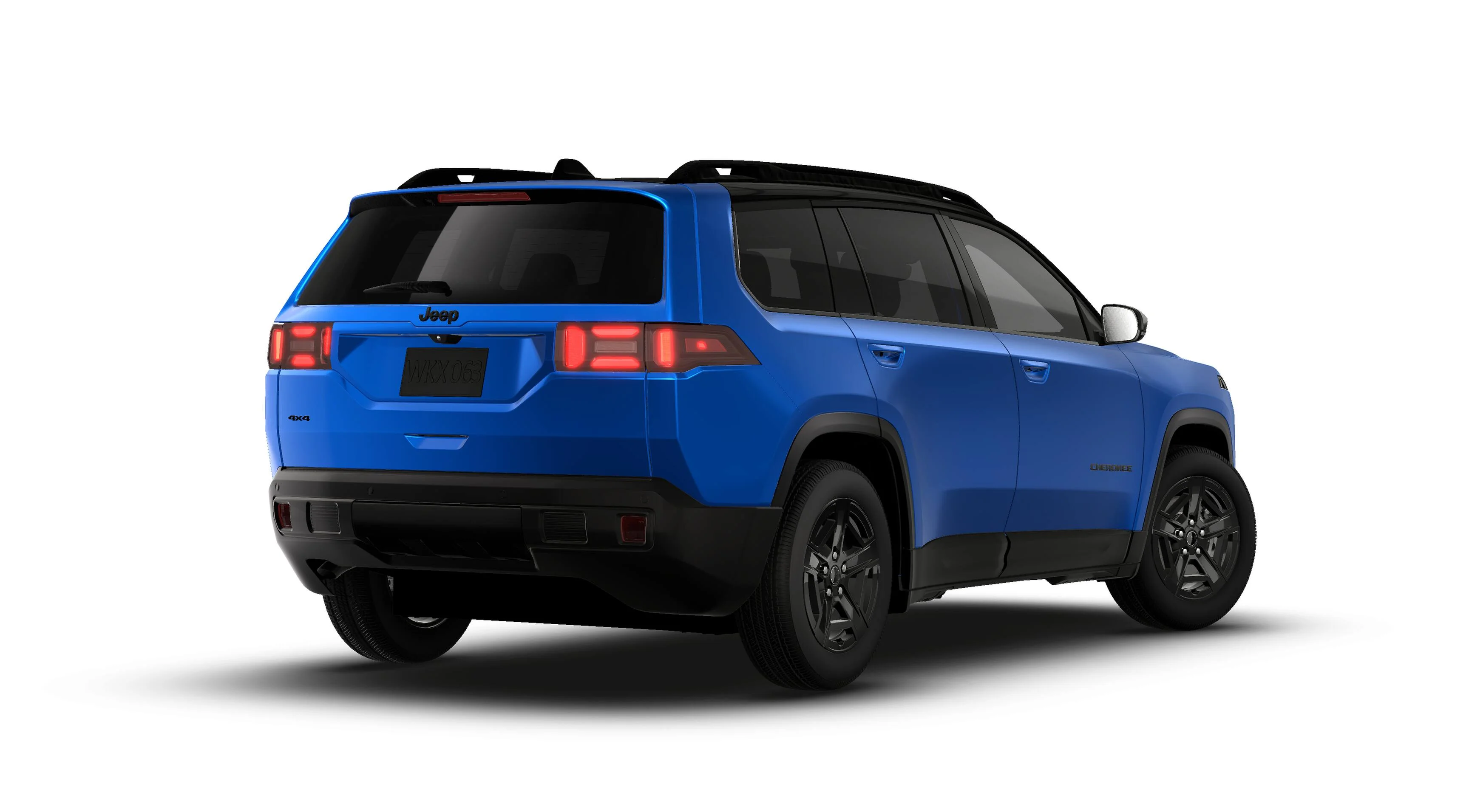 New 2026 Hydro Blue Pearlcoat Jeep Limited image 2