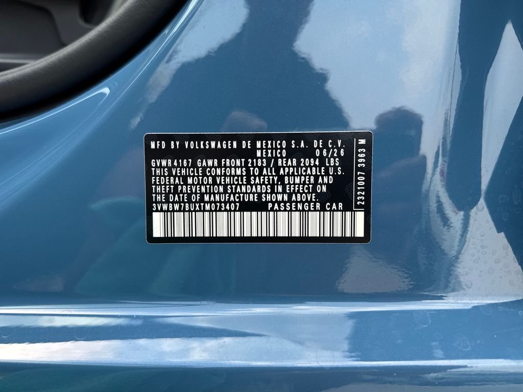 New 2026 Monterey Blue Pearl Volkswagen 1.5T Sport image 19