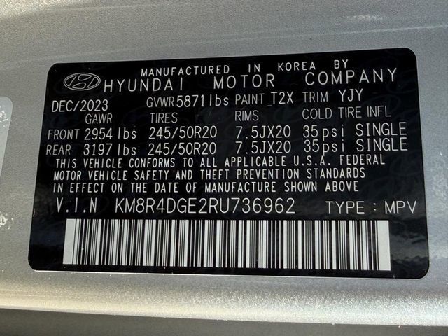 Used 2024 Silver Hyundai SEL image 30