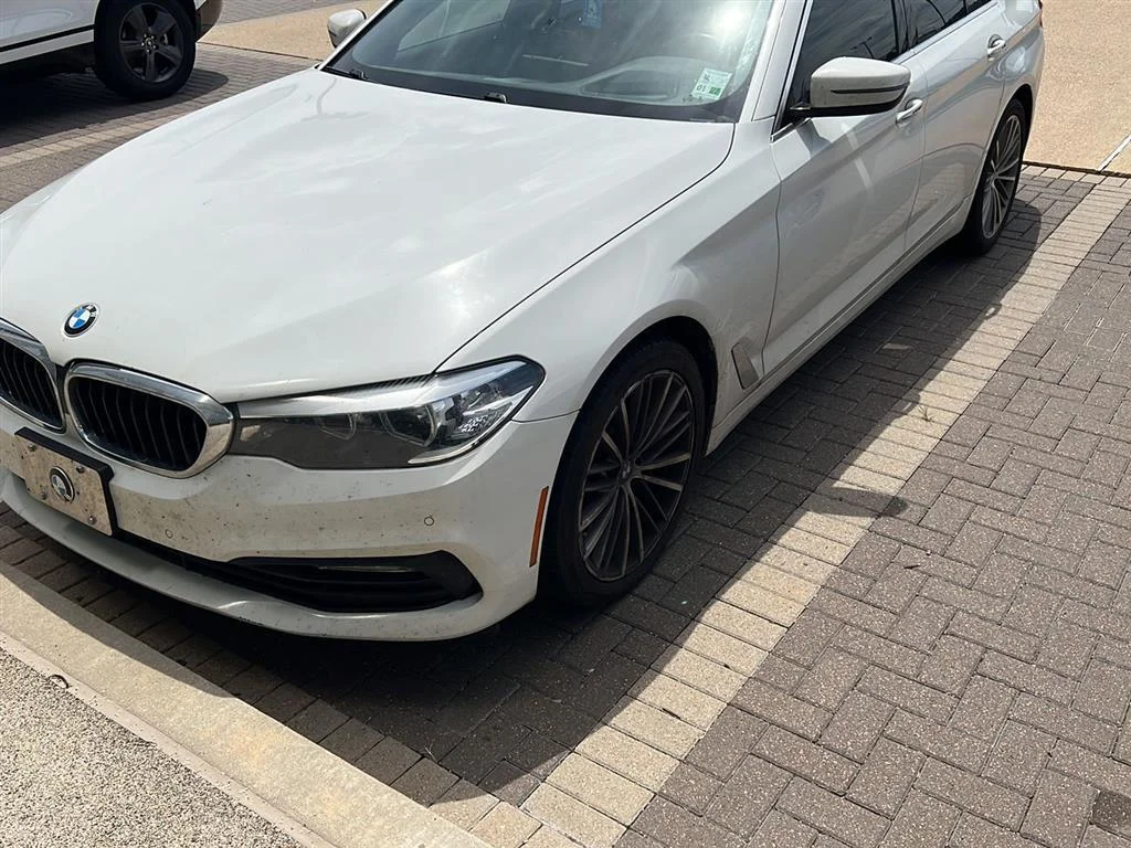 Used 2018 Mineral White Metallic BMW 530i image 1