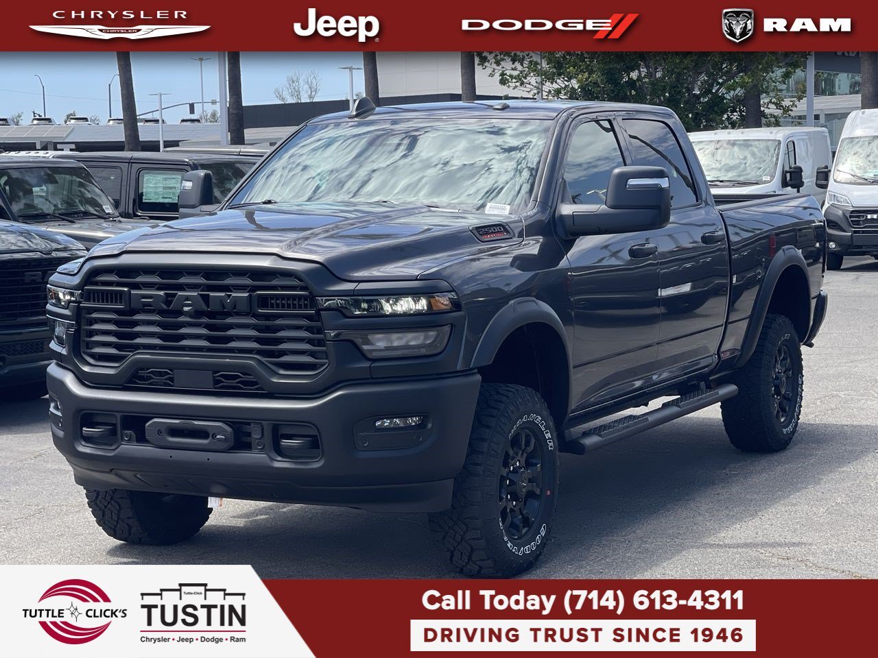New 2026 Granite Crystal Metallic Clearcoat RAM Tradesman image 3