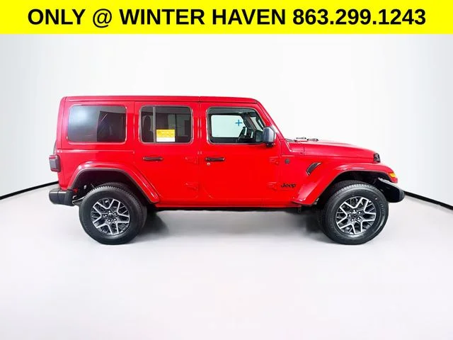 Used 2025 Red Jeep Sahara image 8