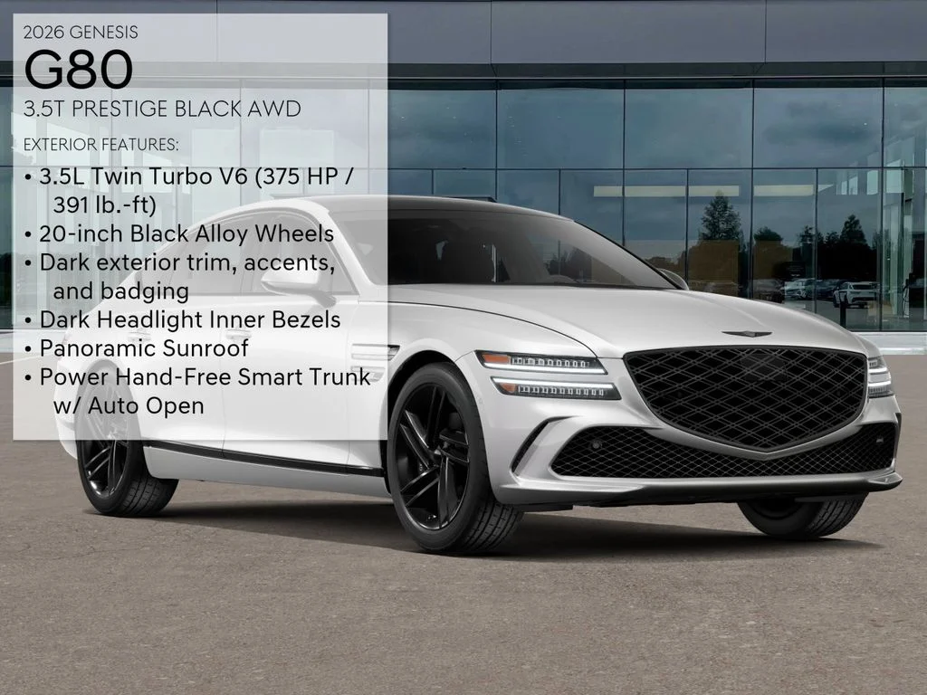 New 2026 Uyuni White Genesis 3.5T Prestige Black image 3