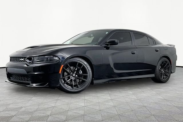 Used 2022 Black Dodge R T Scat Pack image 1