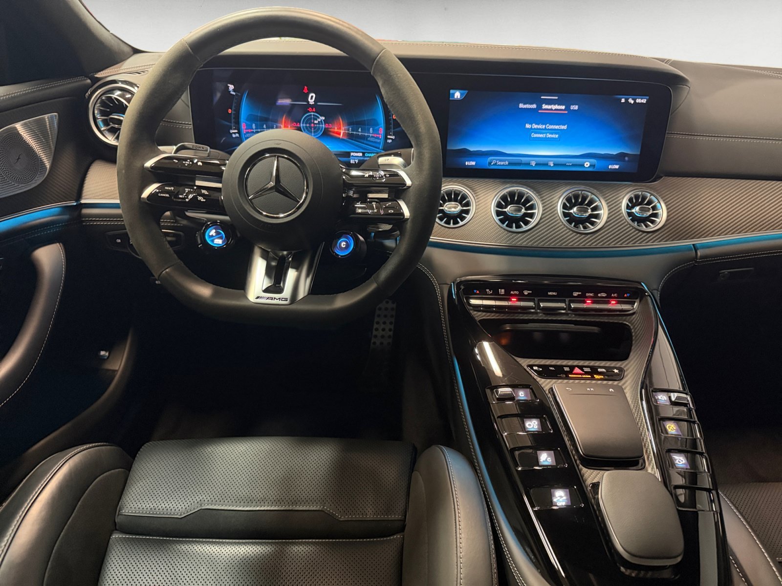 Used 2024 MANUFAKTUR Starling Blue Magno Mercedes-Benz AMG® GT 53 image 14