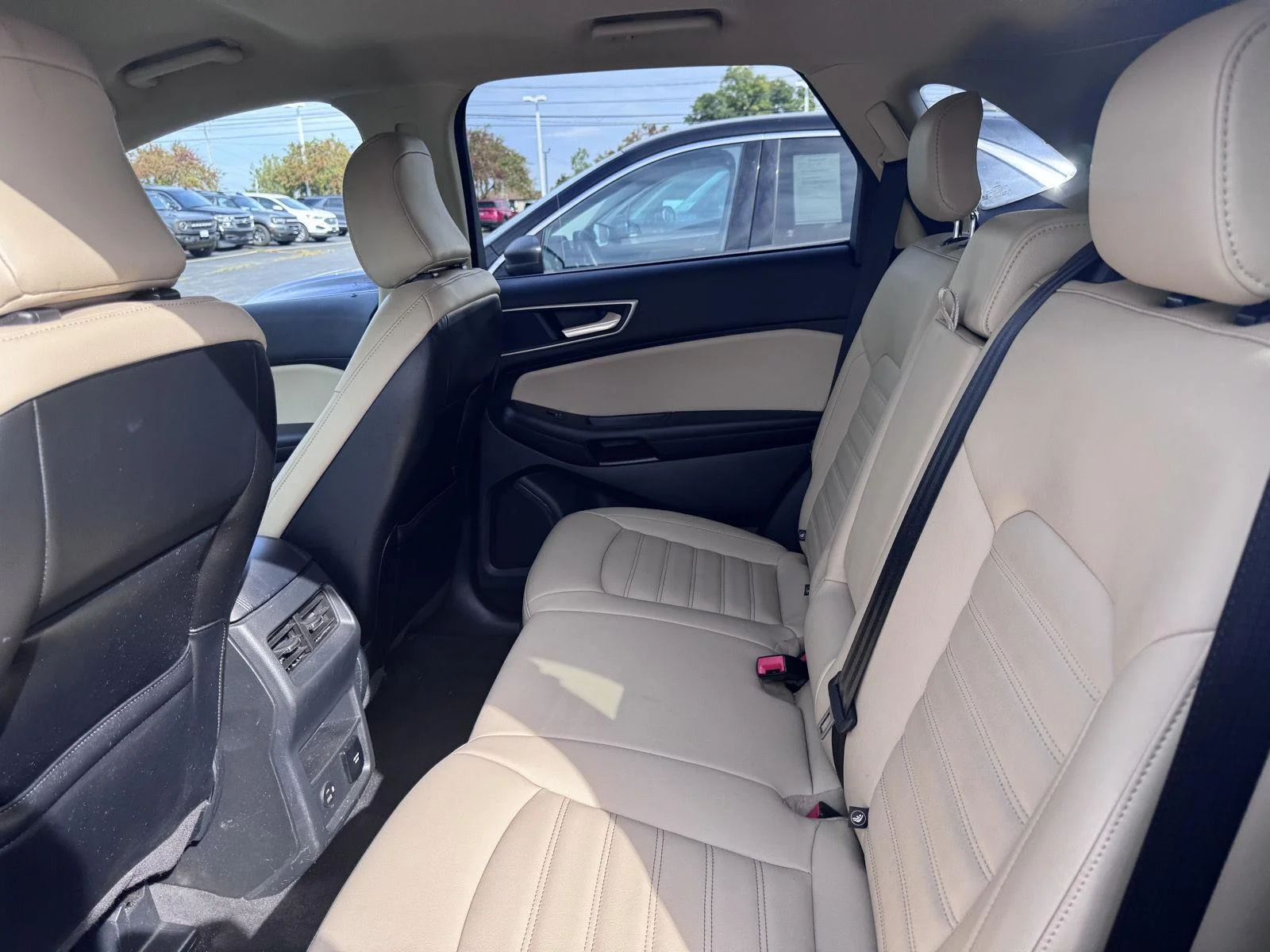Used 2022 Burgundy Velvet Metallic Tinted Clearcoat Ford SEL image 12
