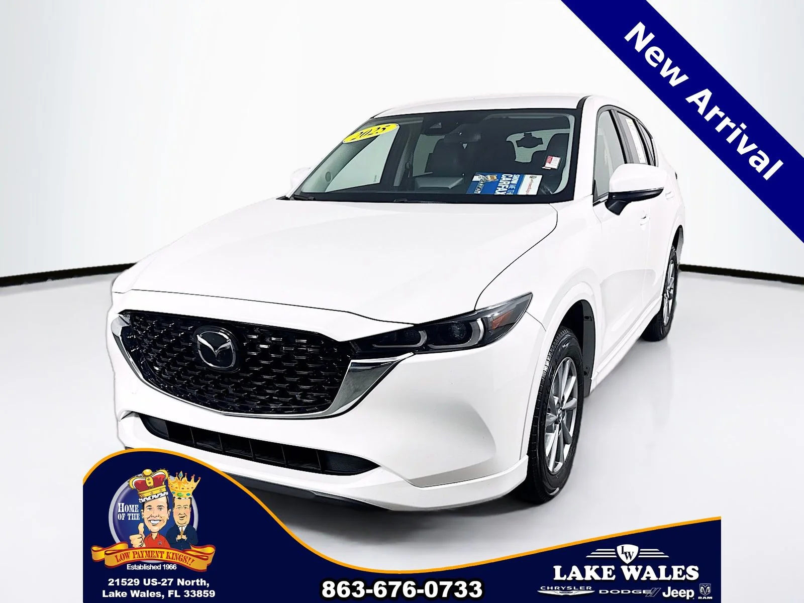 Certified Used 2025 White Mazda 2.5 S Select Package image 3