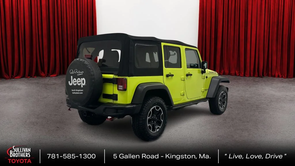 Used 2016 Green Jeep Unlimited Rubicon image 5