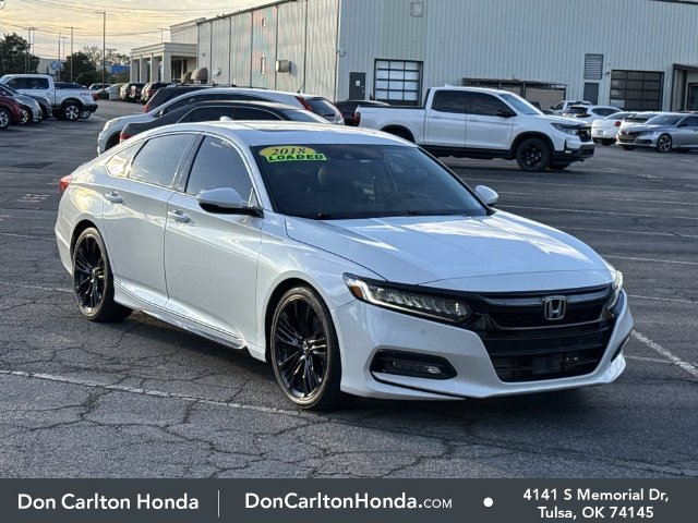 Used 2018 Platinum White Pearl Honda Touring 2.0T image 1