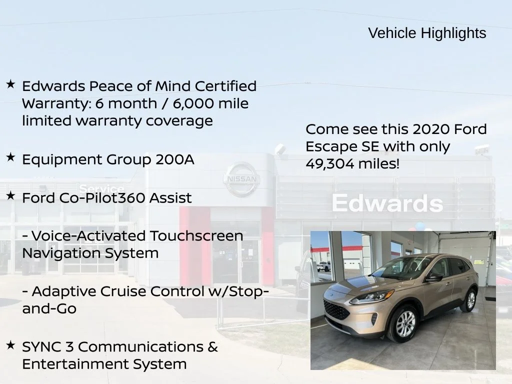 Used 2020 Gold Ford SE image 10
