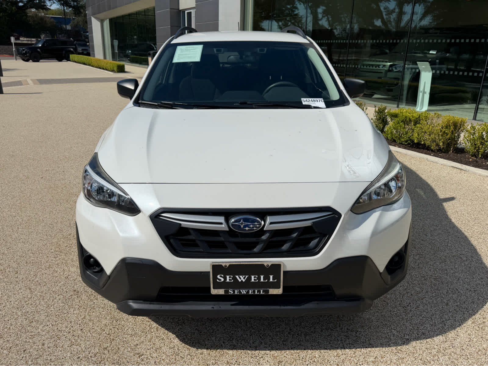 Used 2021 Crystal White Pearl Subaru  image 2