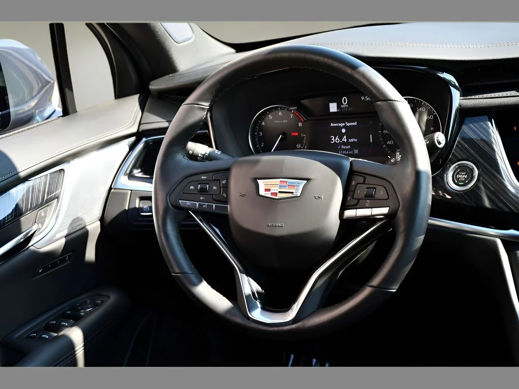 Used 2024 Argent Silver Metallic Cadillac Premium Luxury image 18