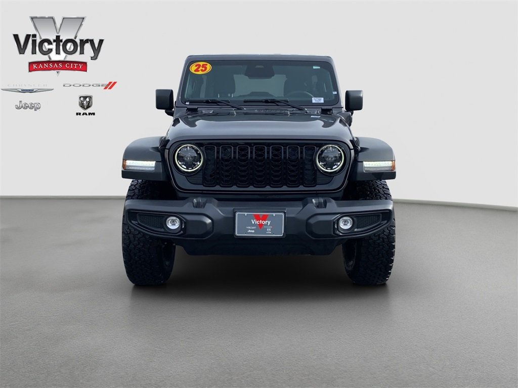 Used 2025 Jeep Wrangler 4xe Willys 4XE with VIN 1C4RJXN68SW577482 for sale in Kansas City