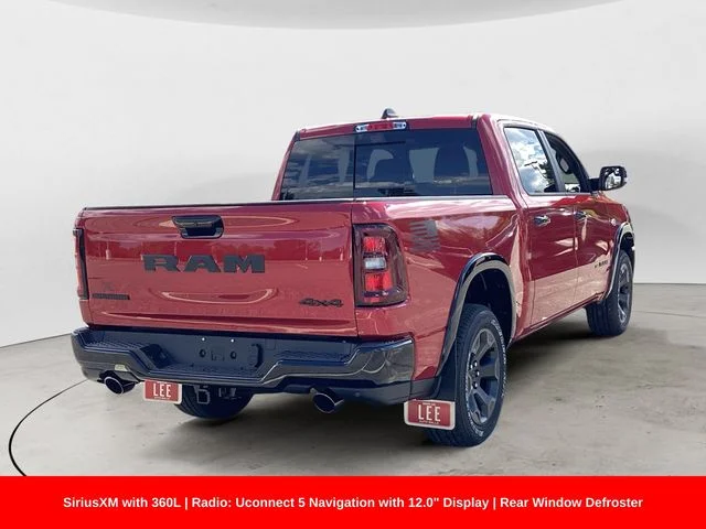 New 2026 Molten Red Ram BIG HORN CREW CAB 4X4 5