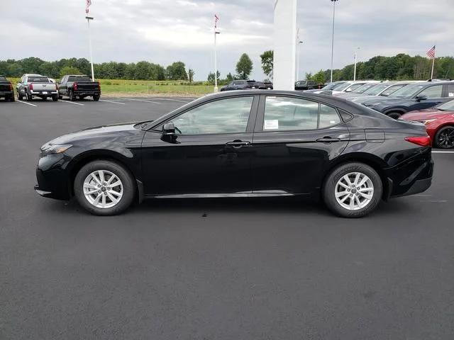 New 2026 Midnight Black Metallic Toyota LE image 9