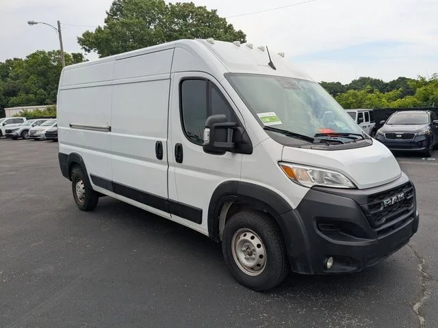 Used 2025 Bright White Clearcoat Ram High Roof image 5