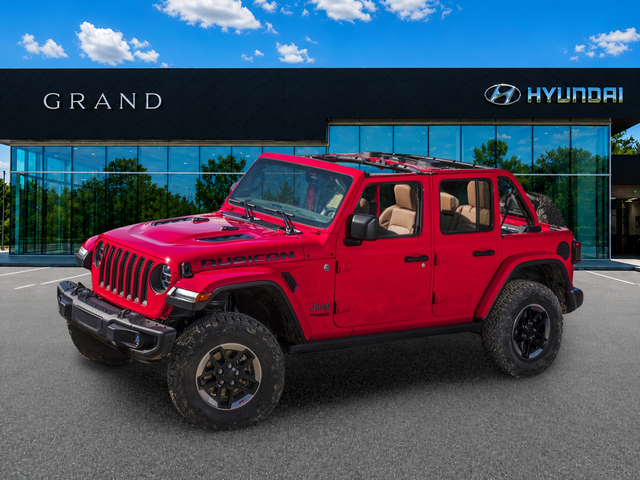 Used 2022 Black Jeep Unlimited Rubicon image 1