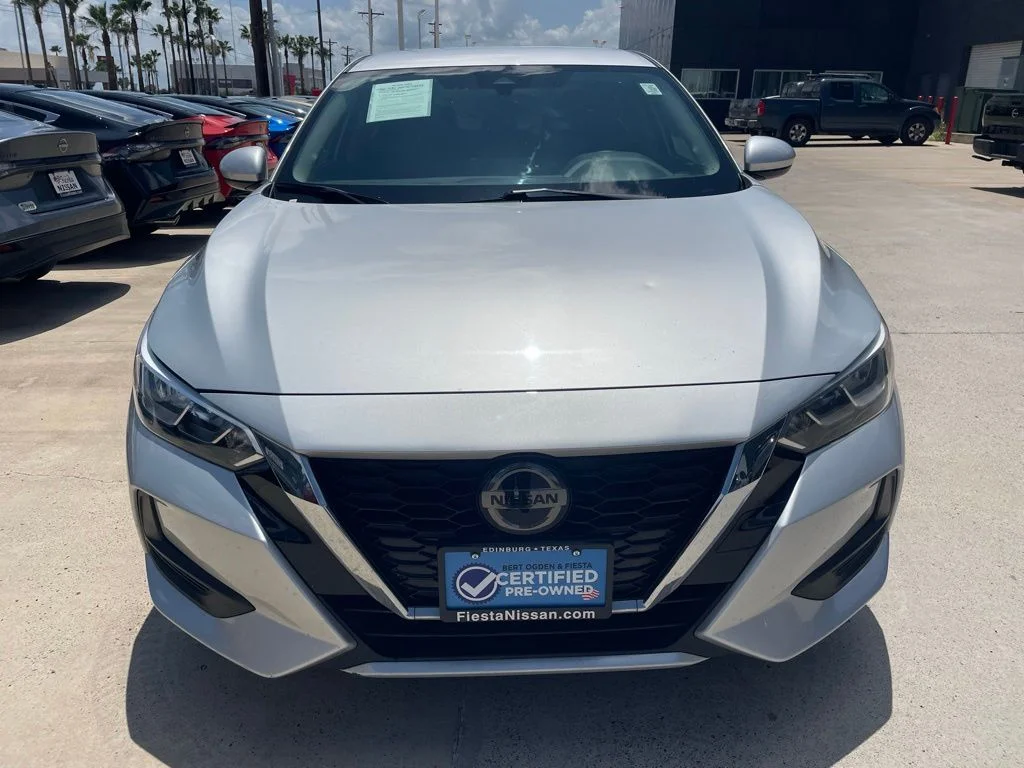 Certified Used 2023 Silver Nissan SV image 2