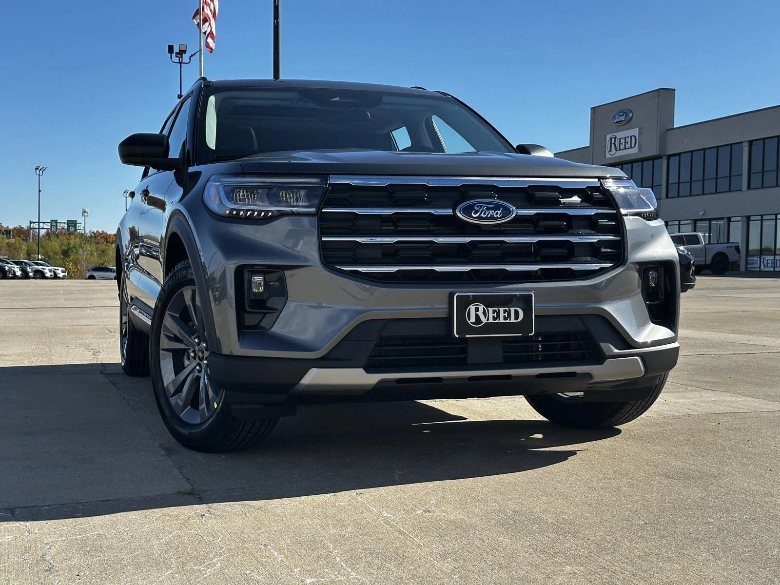 New 2026 Carbonized Gray Metallic Ford Active image 2